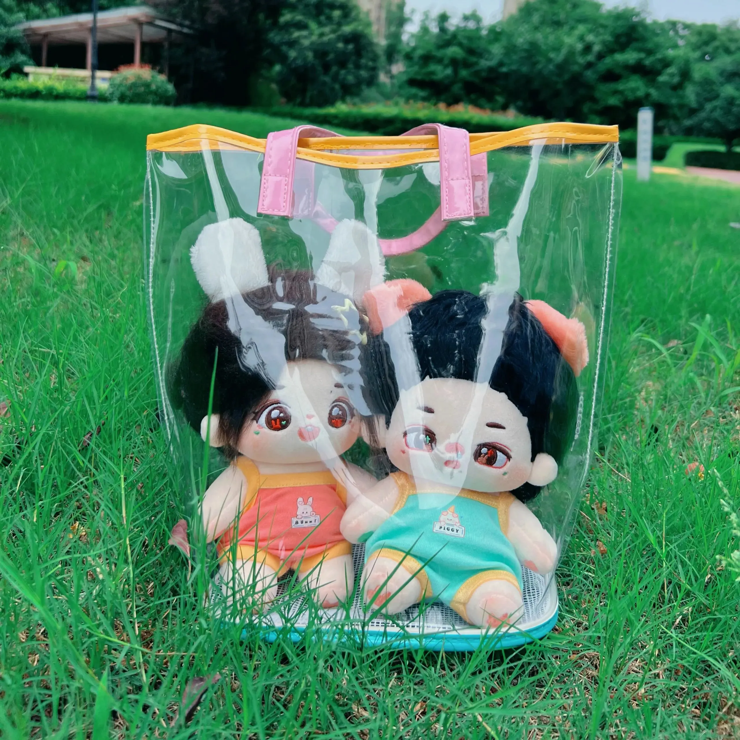 

Cute Transparent Tote Doll Bags Japanese itabag Shoulder Messenger Backpacks Hallowmas Bag Cosplay Props Bags Xmas Gift
