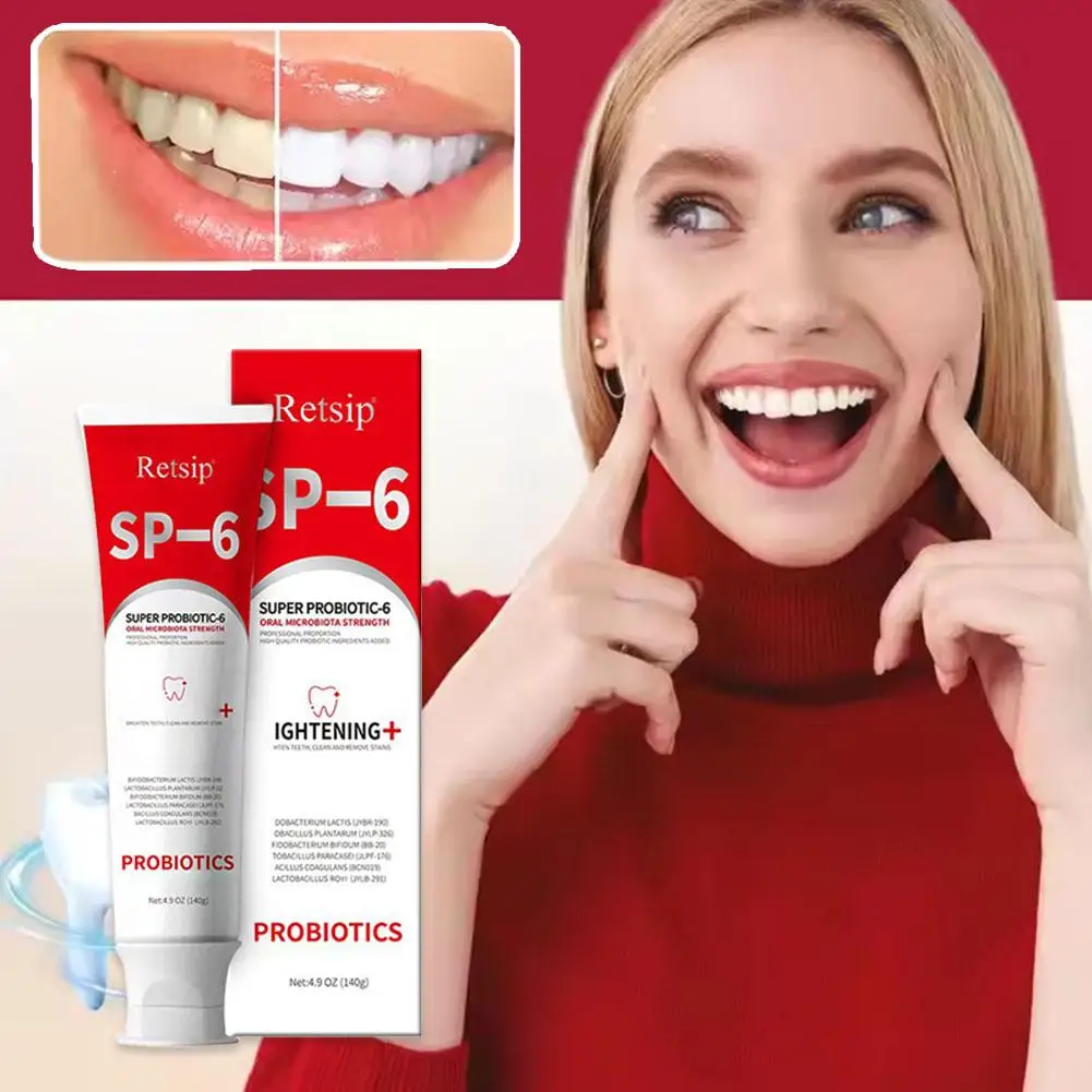 Пробиотическая отбеливающая зубная паста Nuouni Biotic Nuunkiness Отбеливание Удаление