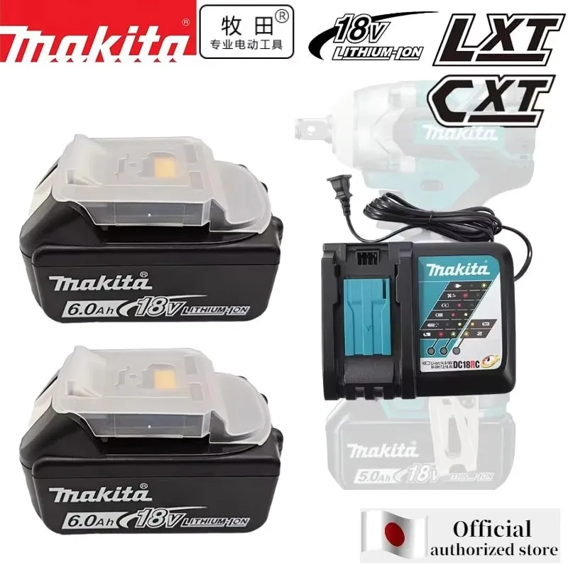 Аккумуляторная батарея для электроинструментов Makita 18 В 6 Ач