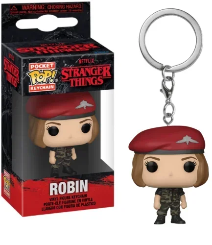Minimum price Funko POP NEW Arrive Keychain ELEVEN Demogorgon DUSTIN Barb Steve Robin Toy Vinyl Figure Model Kid Toys