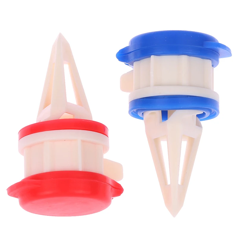 

2PCS Spout Pourer, Silicone Milk Bottles Brick, Drink Bottle Splitter Beverage Changeover Caps - Keep Drink Cool And Fresh