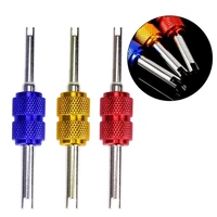 universal tire valve core stems auto truck bicycle wheel repair tool remover screwdriver dual use car accessories tire remover