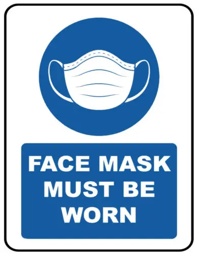 ПРЕДУПРЕЖДЕНИЕ БЕЗОПАСНОСТИ Великобритании РАБОТАЕТ ОФИСНАЯ ШКОЛЬОВАЯ МАСКА