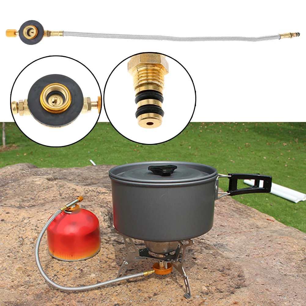 1 шт. плетеный шланг для наружной газовой горелки коннектор печи адаптер