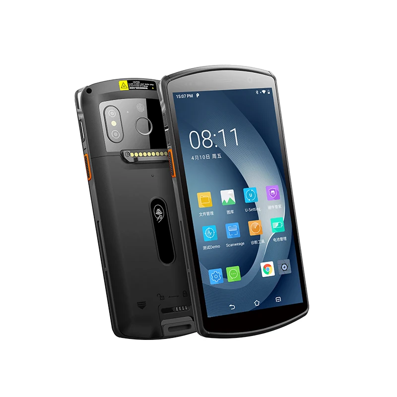 

Fingerprint two camera android 9.0 PDA handheld mobile computer ,data collector