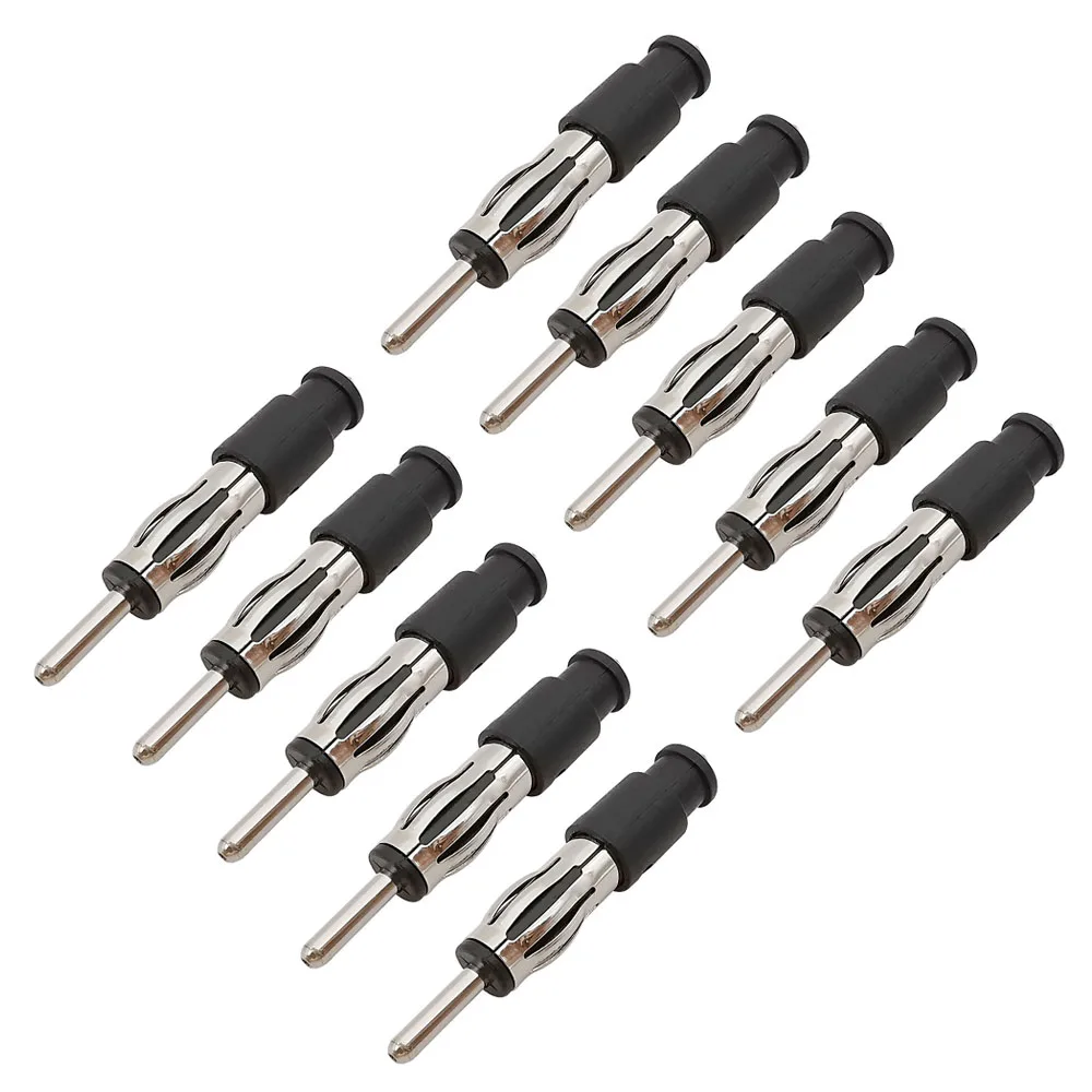 Male Aerial Antenna Plug Connectors Plastic Handle Repair Welding Cable Fm/am Digital Radio Antennas Adapter