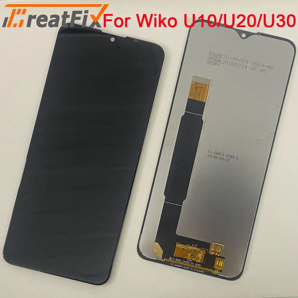 6,82 'Оригинальный ЖК-экран для Wiko Power U10 U20 U30, сенсорная панель, дигитайзер для Wiko U10 LCD U20, ЖК-экран U30, дисплей