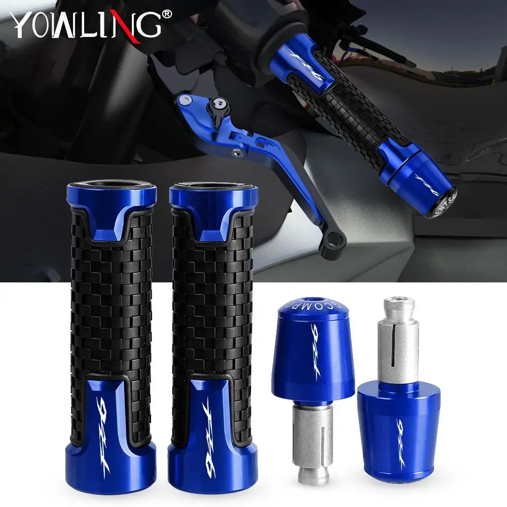 

CNC Handlebar Rubber Gel Hand Grips Brake Hands FOR YAMAHA FZ6 FAZER FZ6R FZ6S FZ6N 2004- 2008 2009 2010 Handle bar Grip Ends