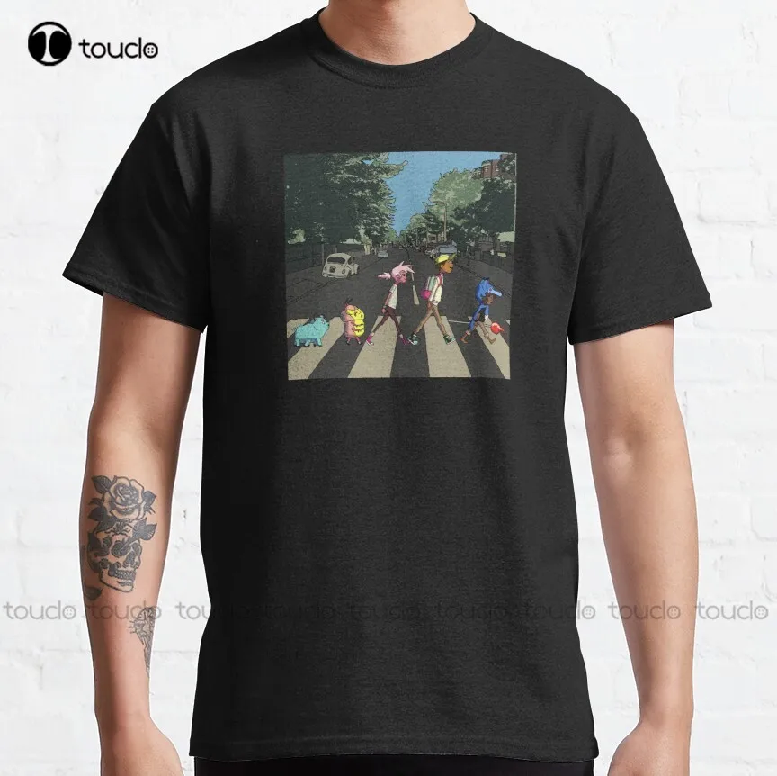 

Abbey Road - Wolf, Benson, Kipo, Dave, Benson - Kipo And The Age Of Wonderbeasts Classic T-Shirt Custom Aldult Teen Unisex Retro