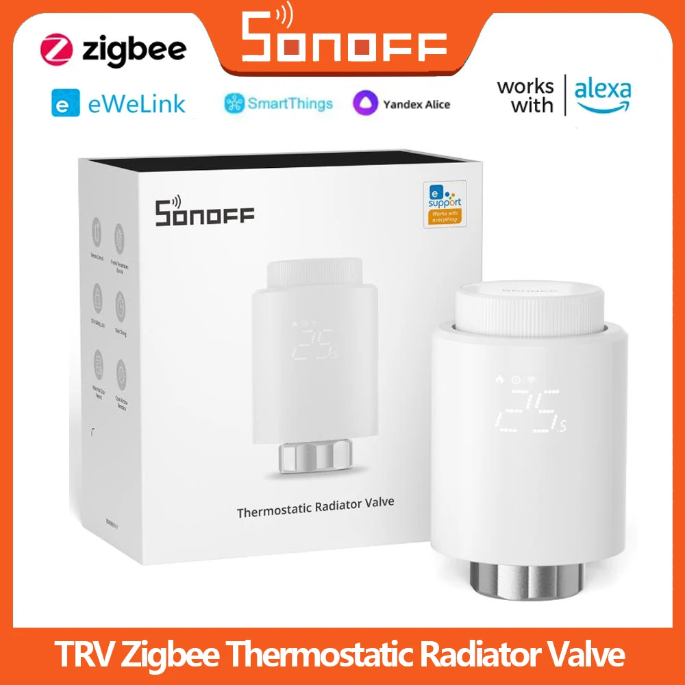 Термостатический клапан радиатора SONOFF Smart TRV Zigbee