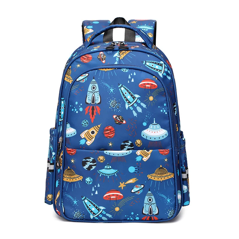 

Детский рюкзак для мальчиков и девочек, школьные ранцы с милым мультипликационным динозавром, водонепроницаемые легкие сумки для учеников
