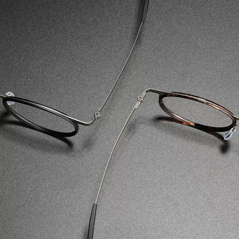 Lindberg брендовая репродукция безвинтовых титановых очков зеркальная оправа