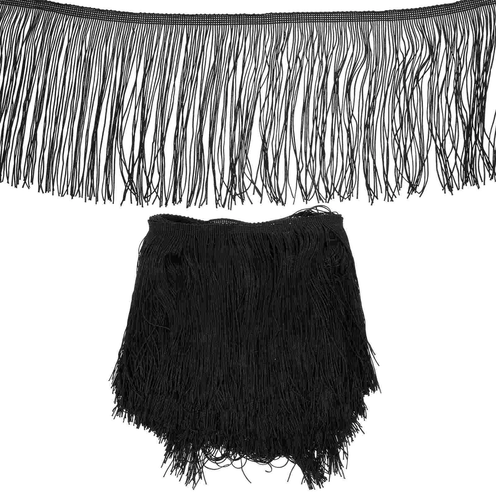 

Fabric Trim Dress Ribbon Applique Curtain Tassel Fringe Ballroom Embroidery Sewing Diy Clothing Decorative String Lace