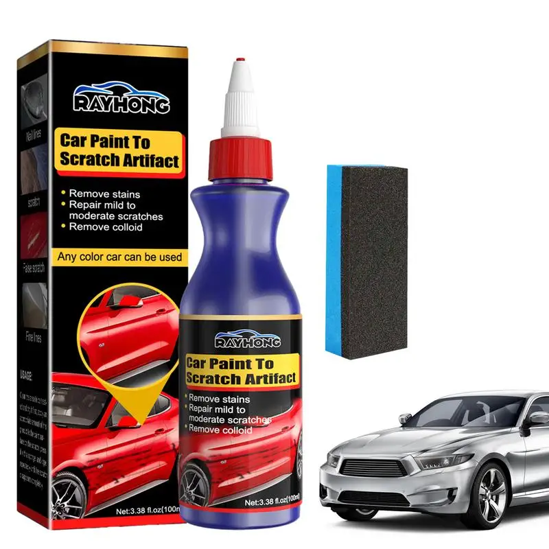 

Car Scratch Remover Auto Scratch Remover For Vehicles Car Detailing Supplies For Removing Mild Paint Scrapes Scuffs Haze Swirl