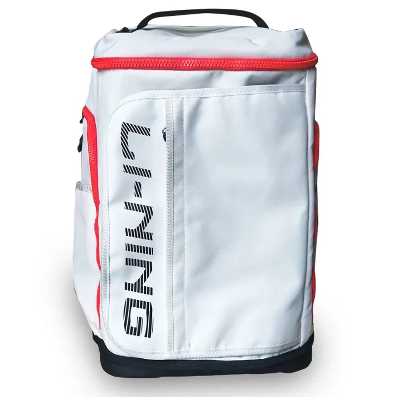 Фото Баскетбольный рюкзак унисекс Li-Ning из полиэстера, большая вместимость, практичная модная сумка на подкладке для мужчин и женщин, сумка на двойное плечо ABSV359 №4