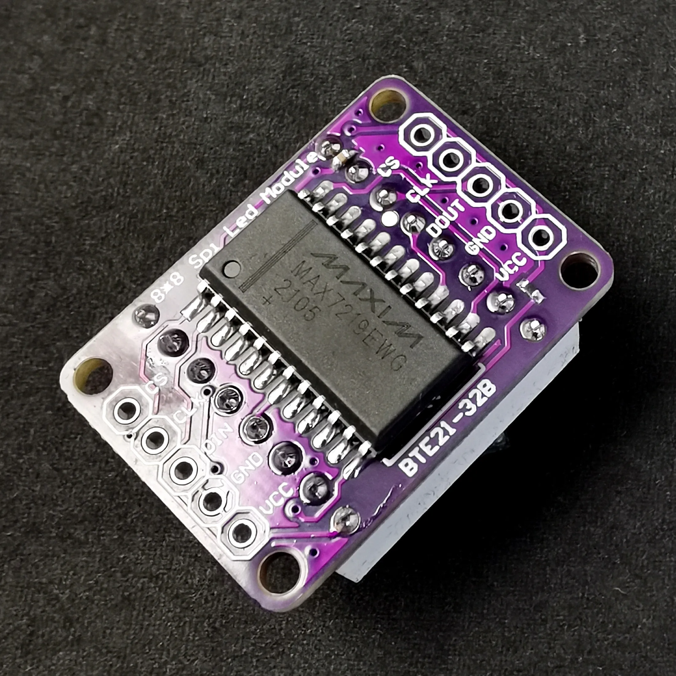 8x8 MAX7219 красный/синий/зеленый/белый точечный светодиодный матричный модуль