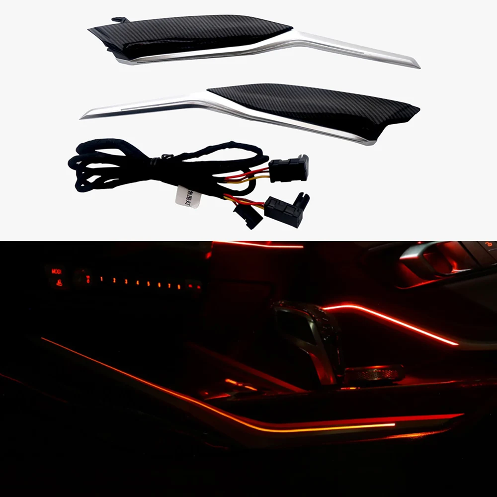 

11 Colours Center console Saddle light For BMW New 3/4 Series G20 G22 M3 M4 LED decorative lights in the car Ambient light Refit