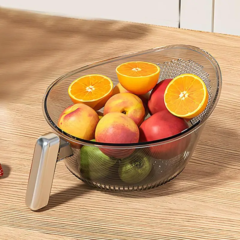 Дренажная корзина для еды многофункциональная кухонная сушилка ополаскиватель