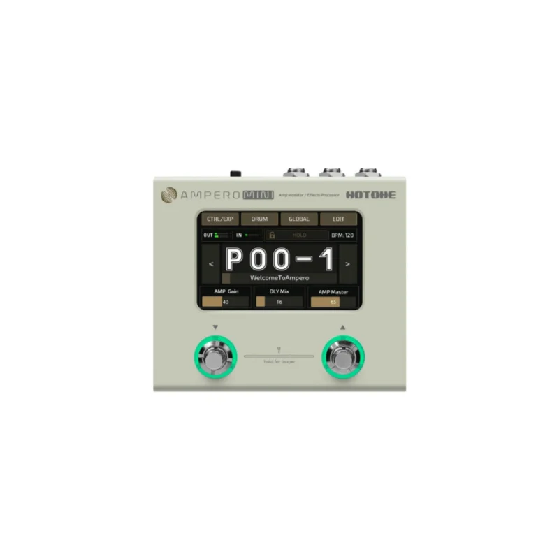 Hotone Ampero Mini Guitar Multi Effects Processor