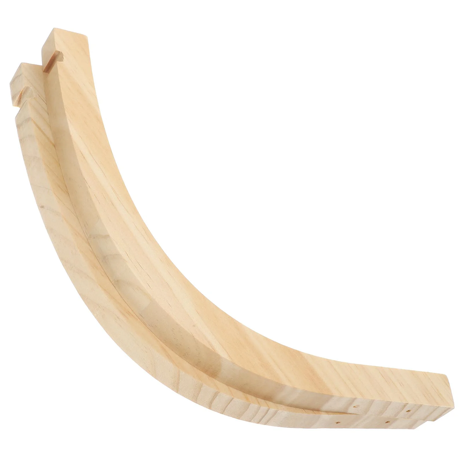 

2 Pcs Hanger Indoor Wood Hooks Hanging Wall Brackets Ceiling Alloy Plants