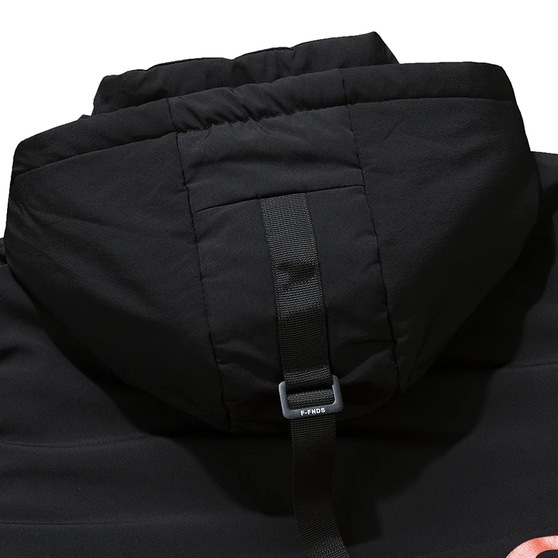 VARSANOL Hooded Mens Parkas Jackets Winter Thick Long Jackets Coats for Men Casual Polyester Streetwear Coats Male Clothing New