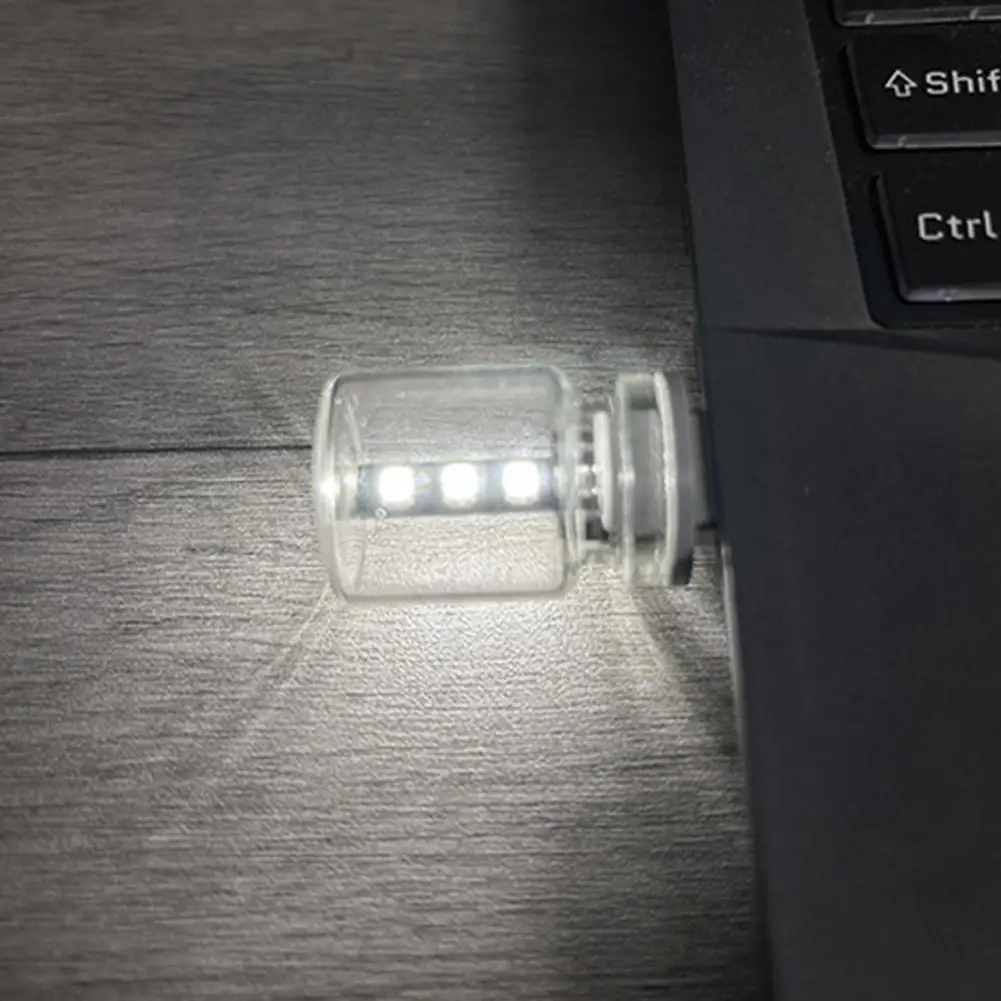 Автомобильная светодиодная лампа 5 В портативное освещение подключение к USB