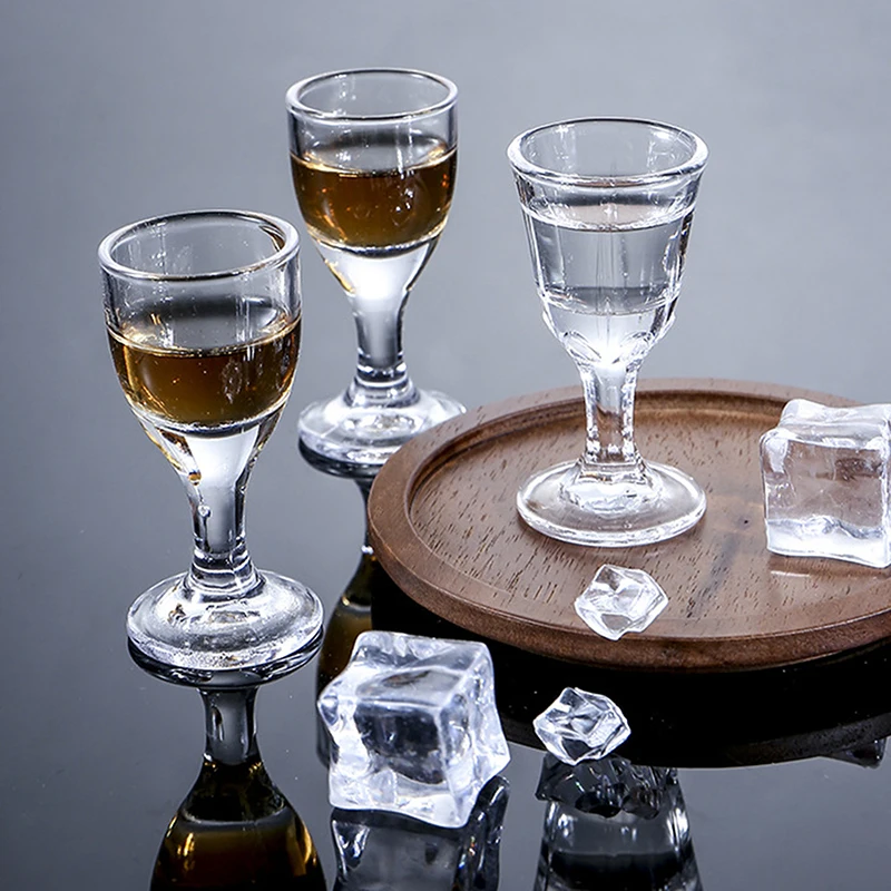 6 шт. чашка для духов 10 мл маленькая емкость стеклянная Baijiu чашки дозатора вина