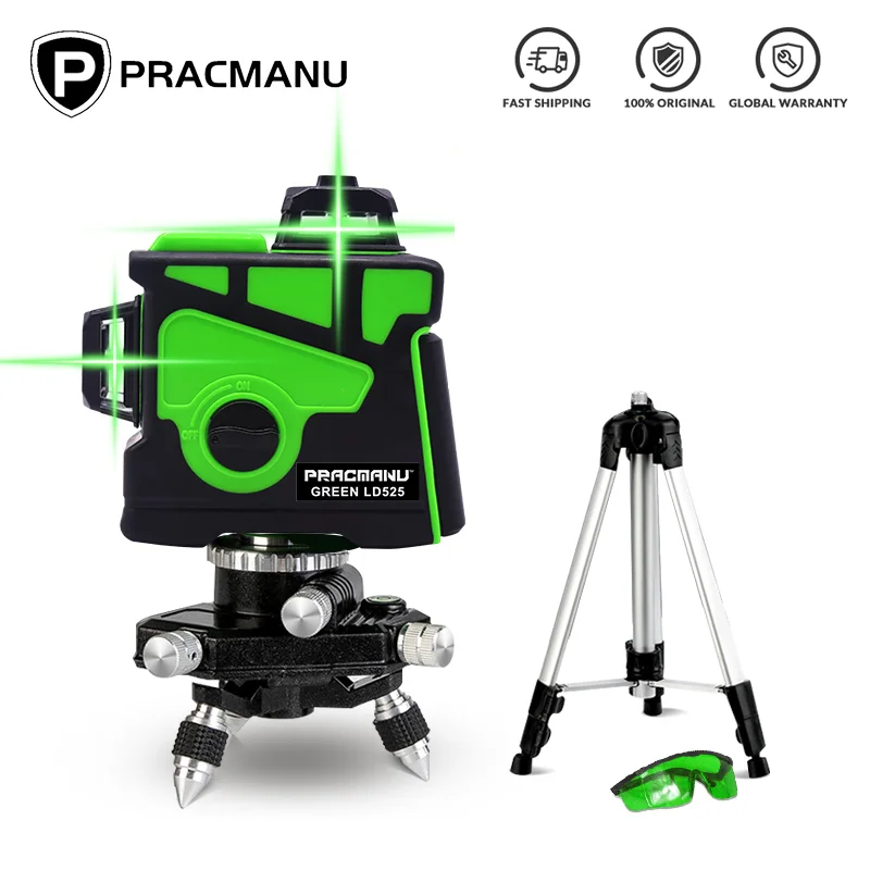 Лазерный уровень нивелир pracmanu. Лазерный уровень pracmanu 360. pracmanu green ld525 штатив. винты регулировки лазерный уровень 360 на точность pracmanu green ld515. лазерный уровеньнивелир pracmanu n12, 12 линий зеленый луч серия s5001.