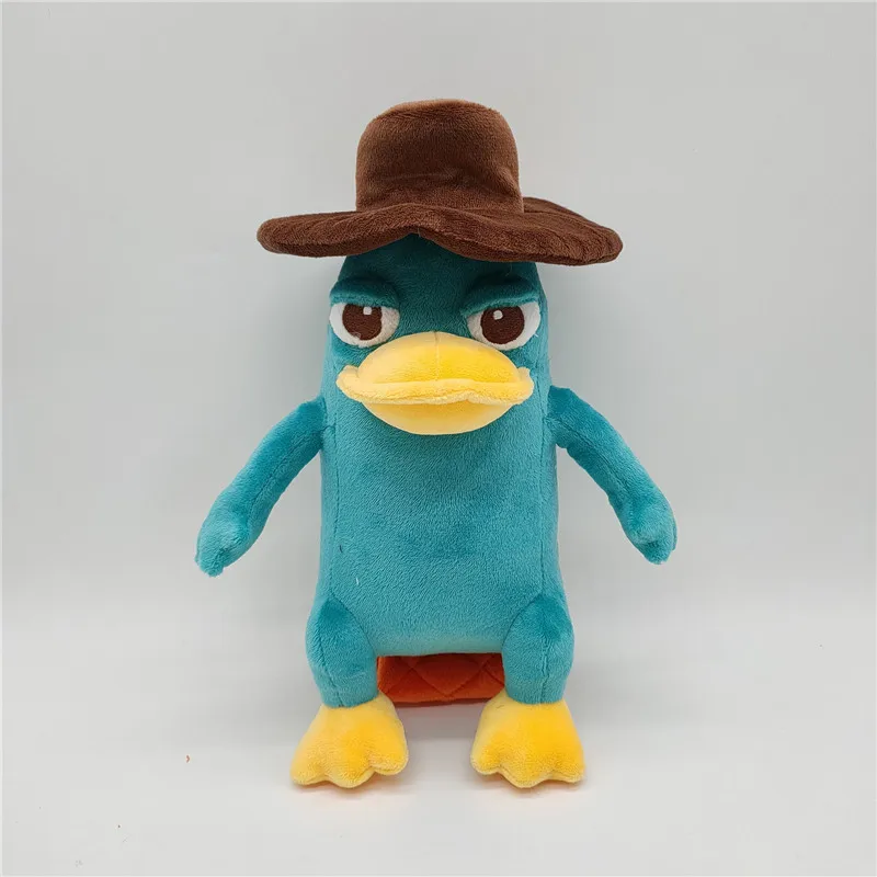 

25CM Perry The Platypus Plush Toy Cartoon Animals Stuffed Soft Toy Christmas Birthday Gift For Children