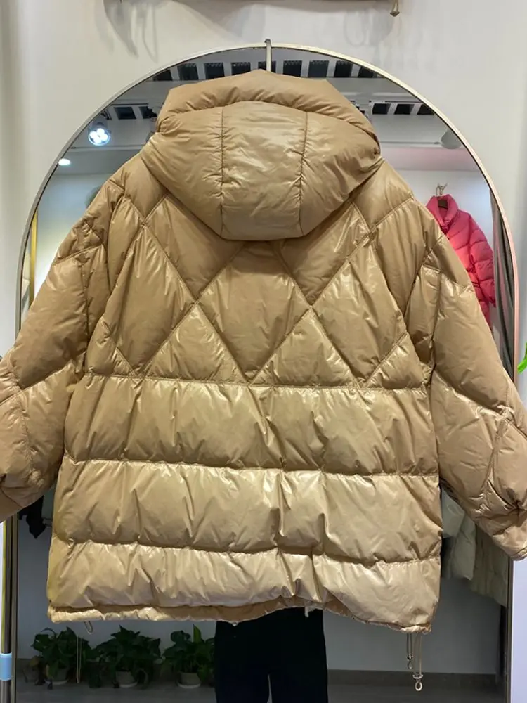 New Women Down Jacket White Duck Down Jackets Winter Warm Coats And Parkas Female Outwear