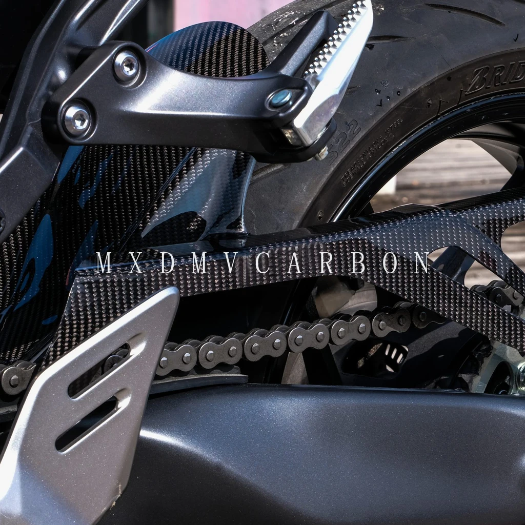 Для YAMAHA MT09 FZ09 2025 2024: 100% карбоновые накладки на бак и боковые панели (обтекатели) из 3K углеродного волокна, аксессуары для мотоциклов (art.: 3920d8624efc9) - 3920d8624efc9