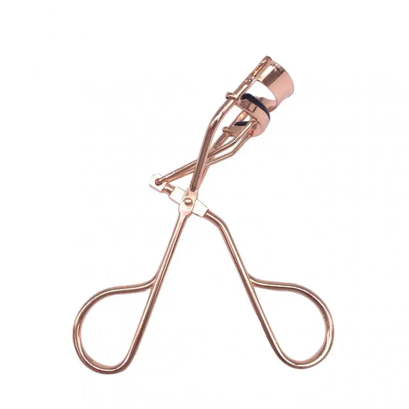 

Portable Eyelash Curler Clip Rose Gold Long-lasting Curled Lashes Proffessional Eyelash Curler Beauty Makeup Tool Cosmetic