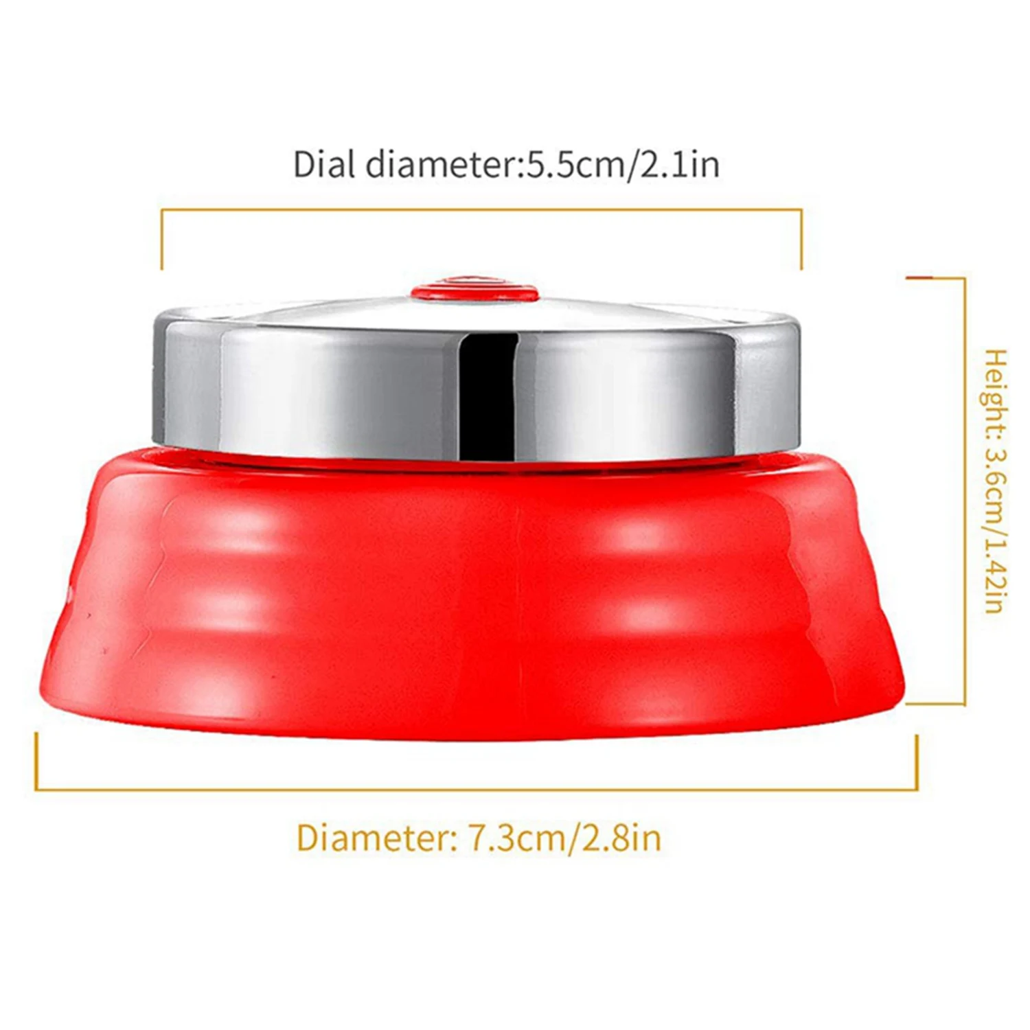 60-минутный механический магнитный визуальный обратный отсчет с сигнализацией