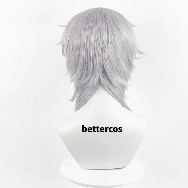 Fukuzawa Yukichi Косплей Парик Аниме Короткие Термостойкие Волосы Парики Для Хэллоуина