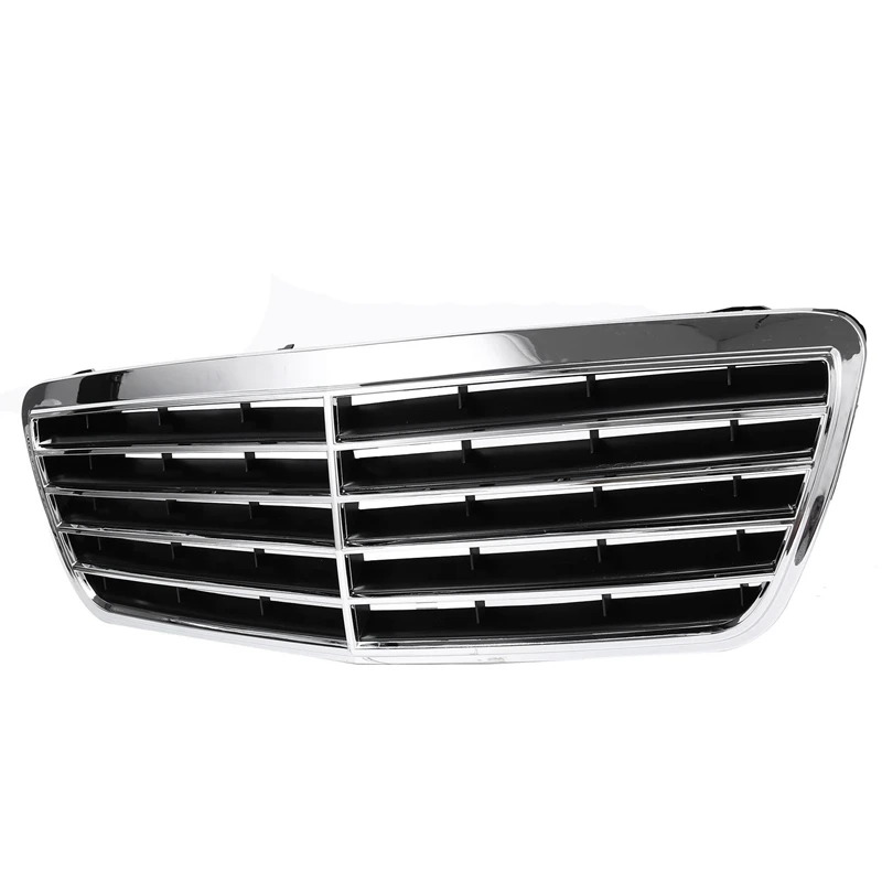 2X решетка переднего бампера автомобиля для Mercedes-Benz W210 E200 E180 E300 1999-2001 гг.