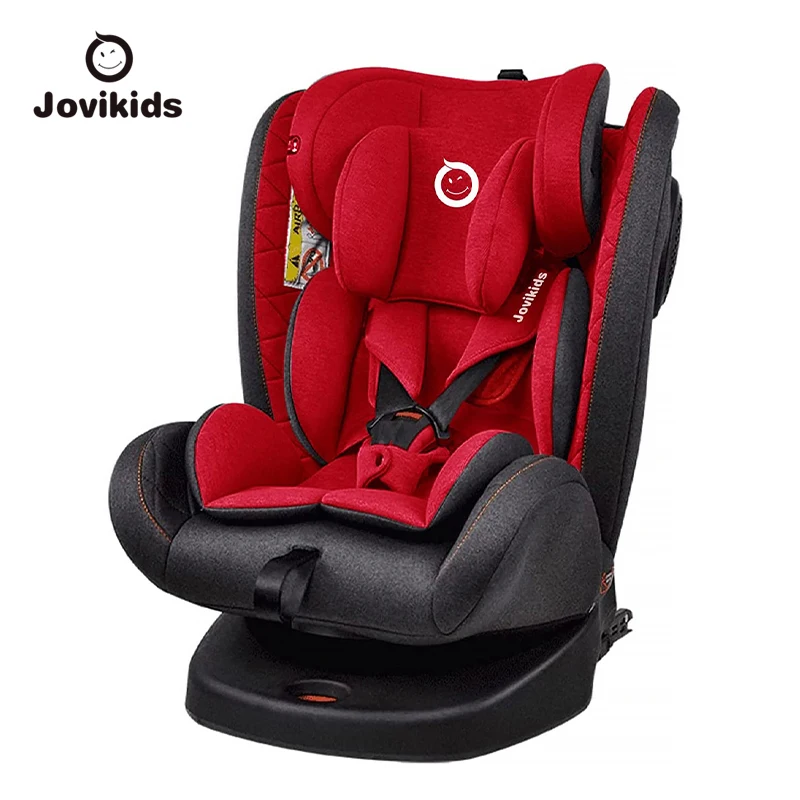 Jovikids Child Safety Seat 360 Degree Portable Car Seat 0-12 years old Baby ISOFIX Adjustable Kids Booster Seat from 0 to 36kg