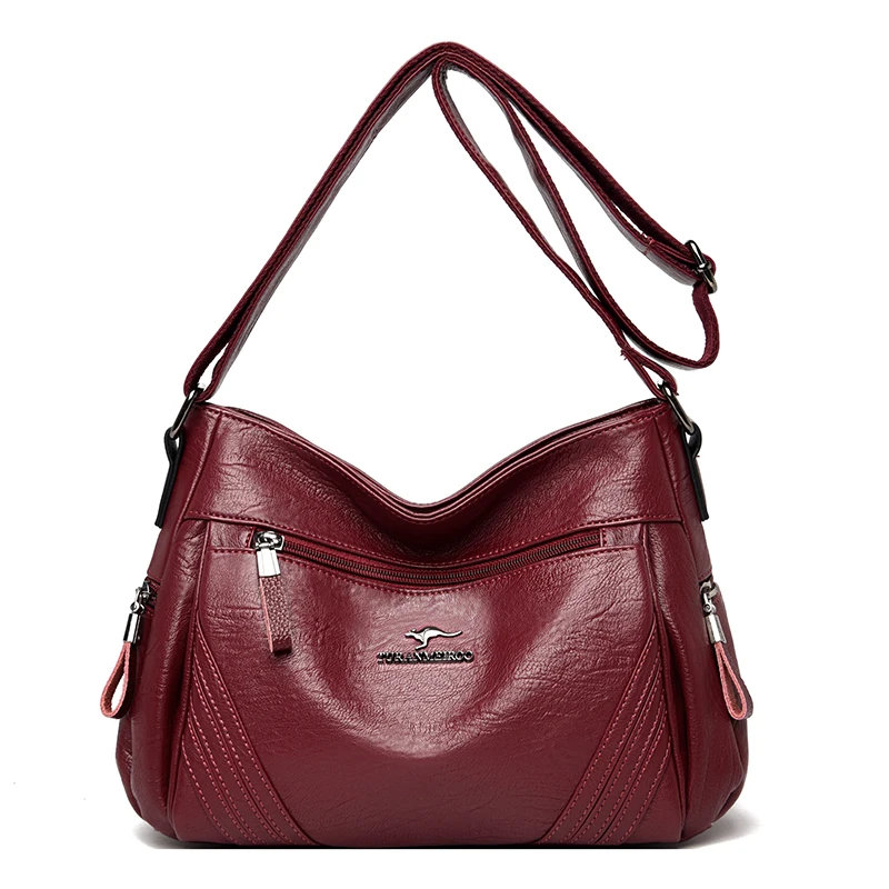

Designer Bags Women Top Quality Luxury Brand Shoulder Bag Genuine Leather Crossbody Bags for Woman Zipper Handbags Single Strap