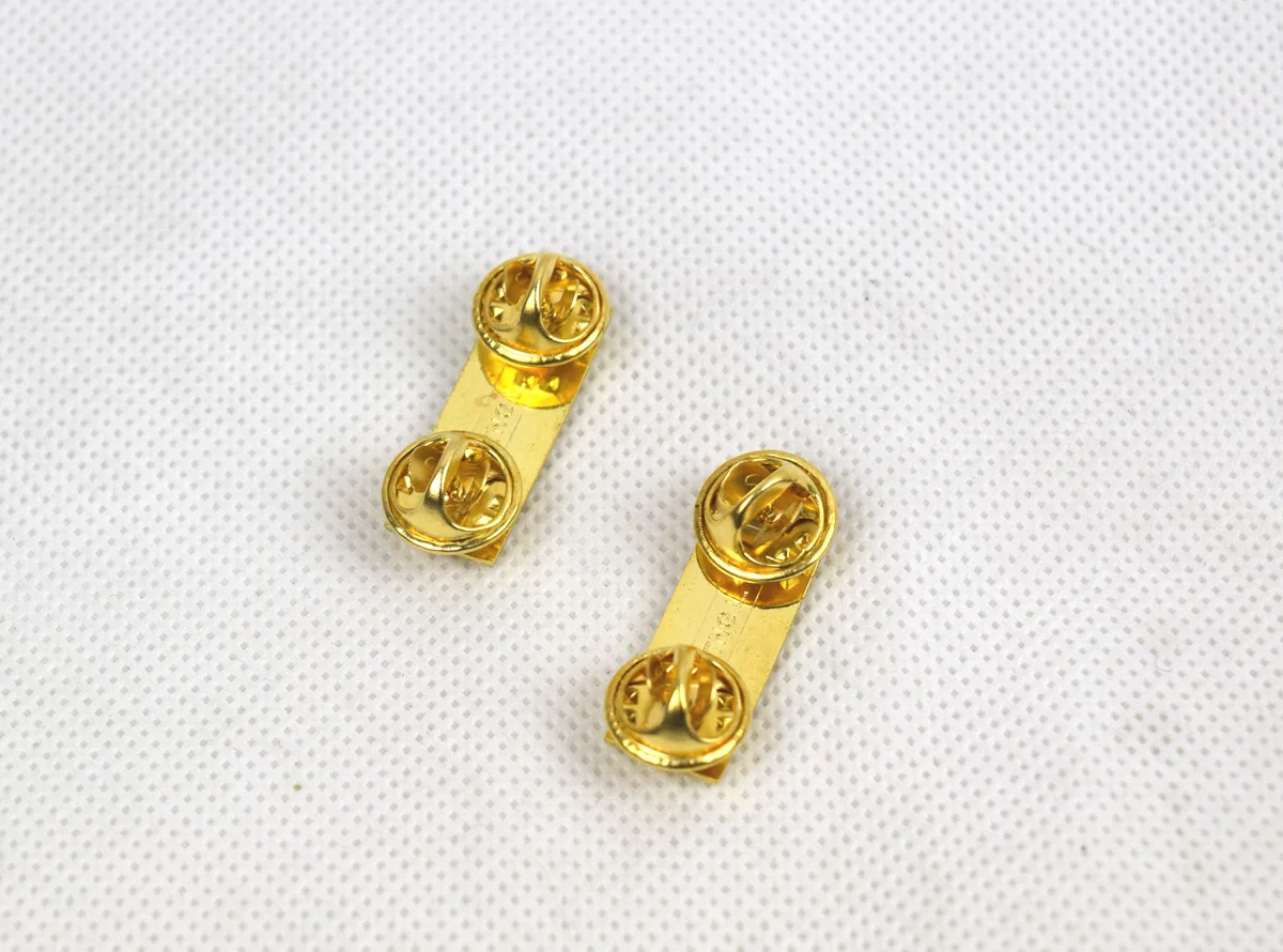 Копия армии США военный секундный лейтенант Золотой металлический значок