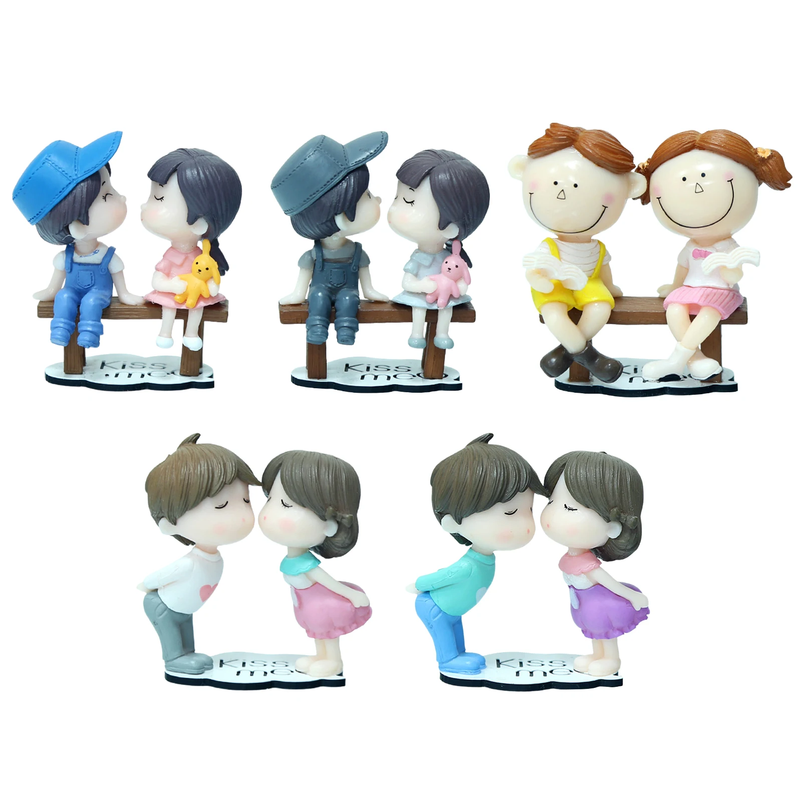 

Lovely Couple Car Accessories Car Decoration Cute Cartoon Couples Full Of Alive Creative Cartoon Car Dashboard Decorations