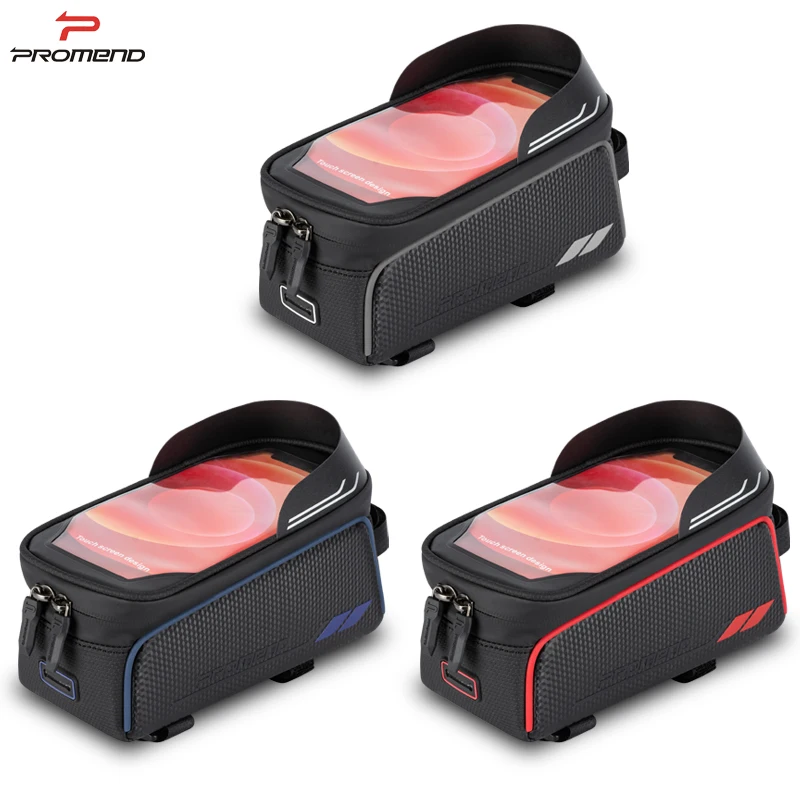 

PROMEND Bicycle Bag Mountain Bike Front Beam Upper Tube Saddle Riding Mobile Phone Touch Screen Navigation Storage Equipment