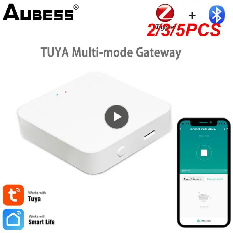 

Беспроводной мостовой хаб Wi-Fi Zigbee, умный мост с дистанционным управлением, многорежимный шлюз, 2/3/5 шт.