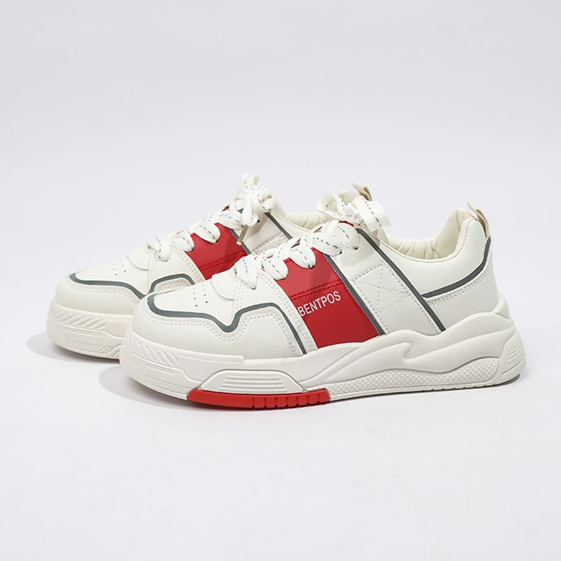 

Platform Sports Shoes Flat Female Sneakers Women Tennis Spring Casual Vulcanize White Fashion Harajuku Thick-sole Sneakers Women