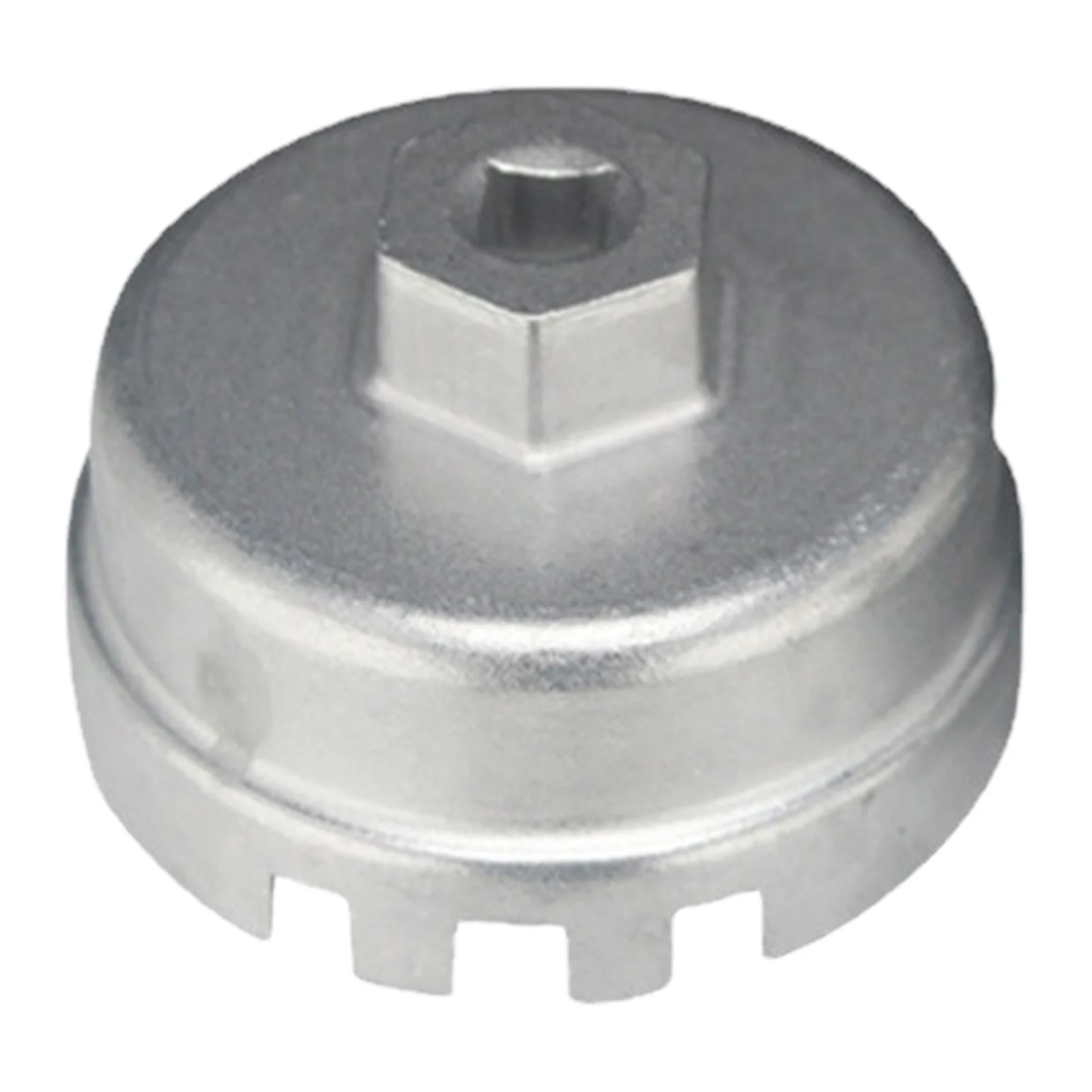 

Professional Aluminum Car Oil Filter Wrench 65mm 14 Flutes Hattype Wrench Cap Car Socket Remover Tool ForToyota Car Accessories
