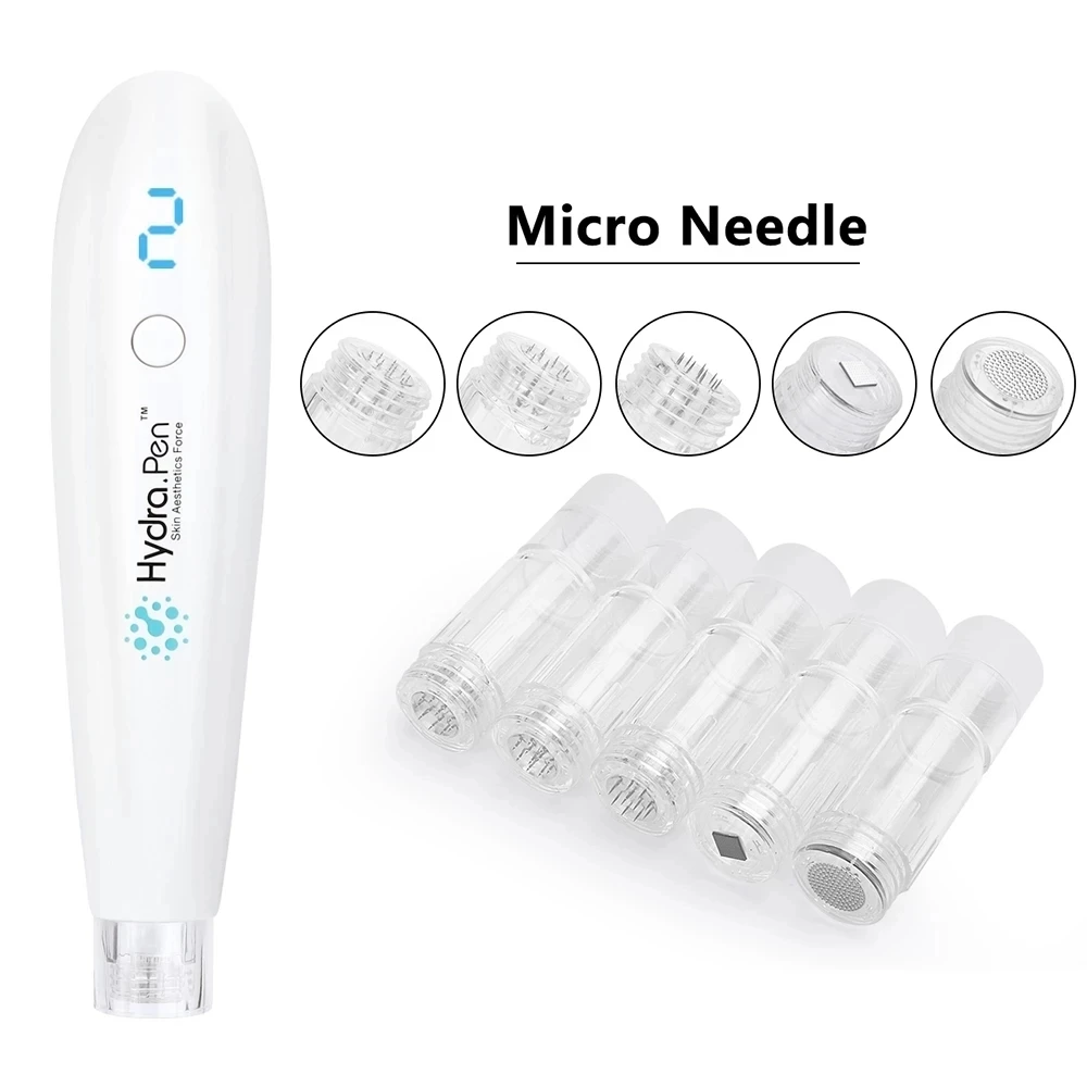 10 pcs  Hydra Pen H2 Needle Cartridges 12Pin Nano-HR Nano-HS Needle for Hydra Pen Derma Pen Micro Needle Wrinkle Skin Care Tool