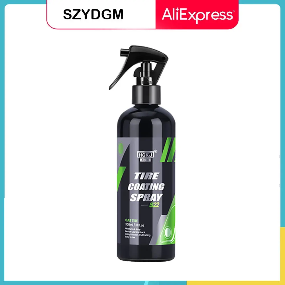 Tyre Gloss Tire Coating Spray Hydrophobic Sealant Wax For Car Wheel Auto Care Re-black Shine Chemistry Filler