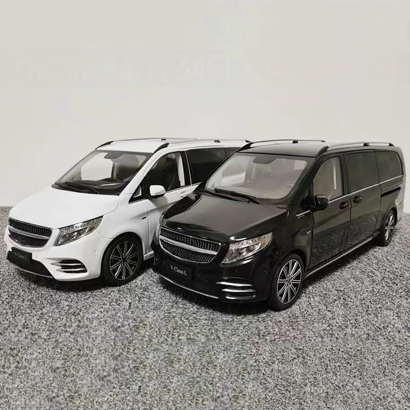 Фото Оригинальная заводская модель 1:1 для коммерческого автомобиля V260L V-class MPV, коллекционная модель автомобиля из сплава 1:18, подарок. №1