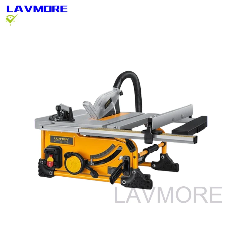 Настольная пила 210 мм 8 дюймов для резки дерева без пыли с удлинительным столом
