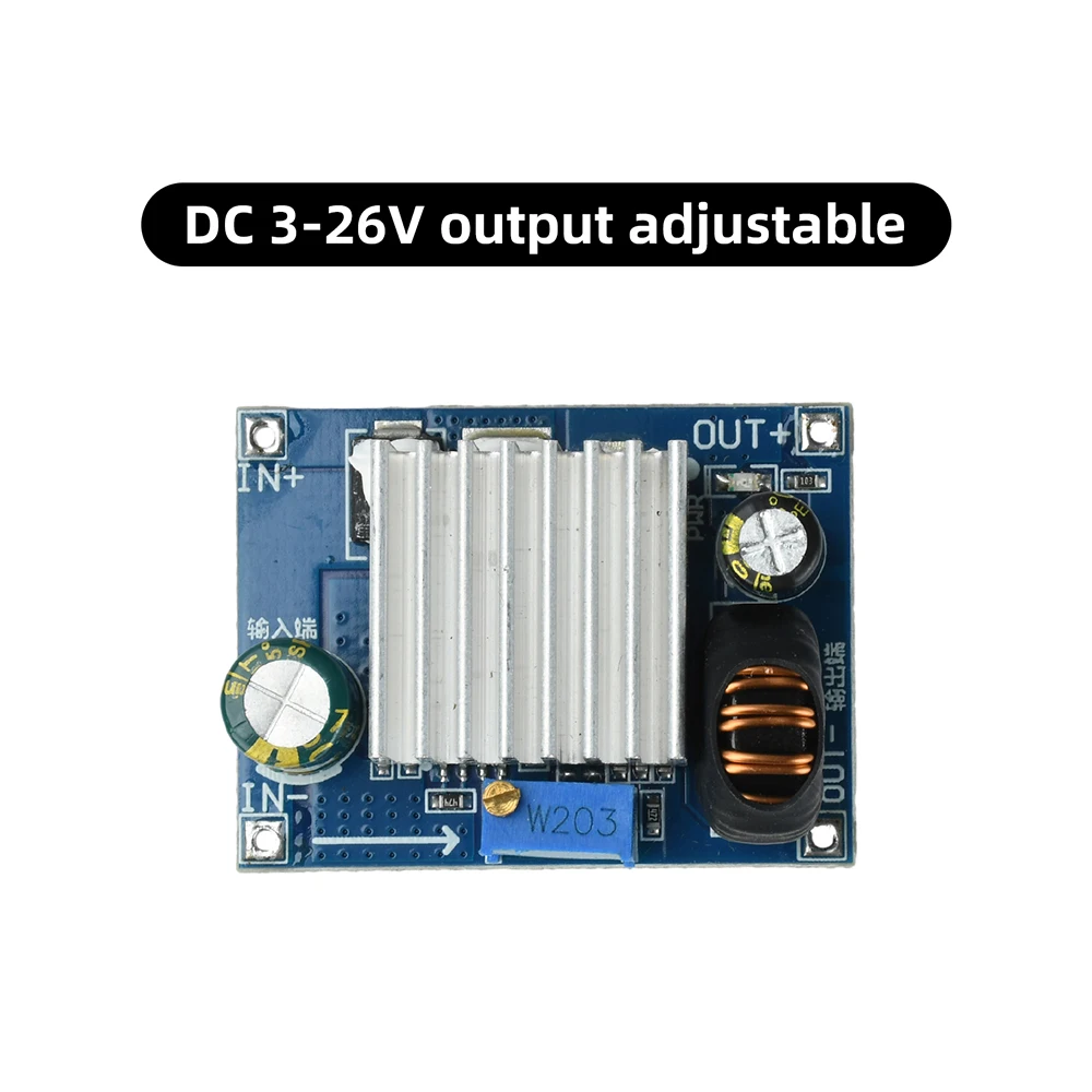 Фото DC 9-100v вход в 3-26v выход регулируемый ступень вниз модуль питания DC-DC конвертер Buck конвертер переключение питания №3