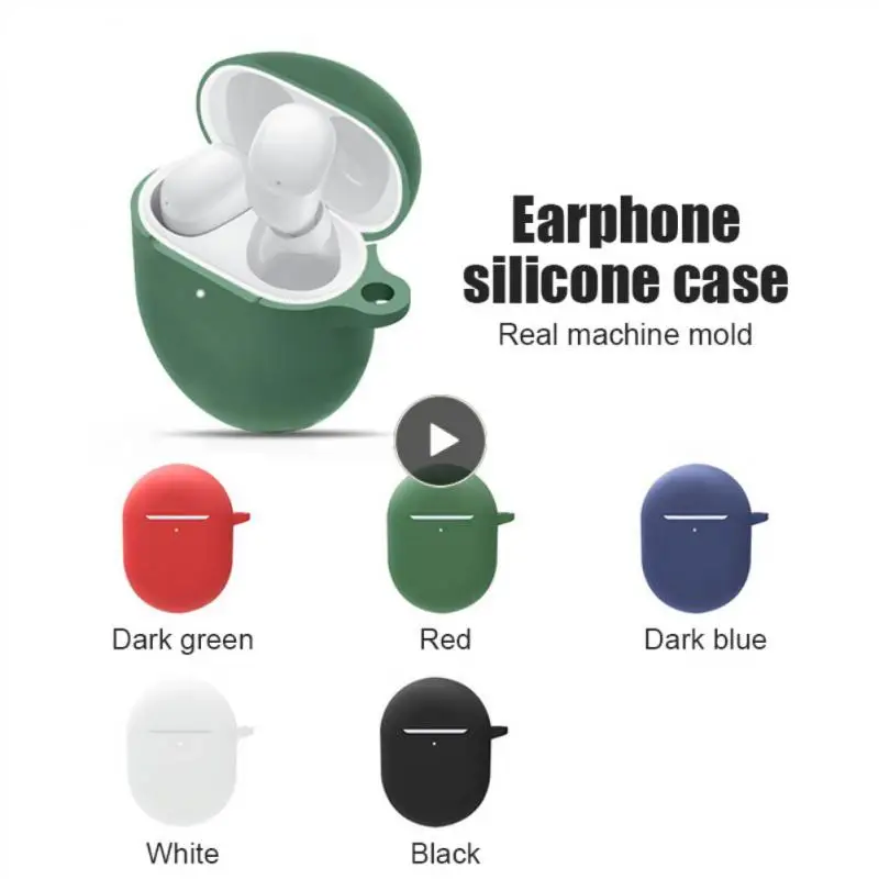 

For Redmi Buds 4 Protective Cases Dust-proof Silicone For Redmi Buds 4 Earbuds Perfect Fit Anti-scratch Tpu Case Earphone Cover