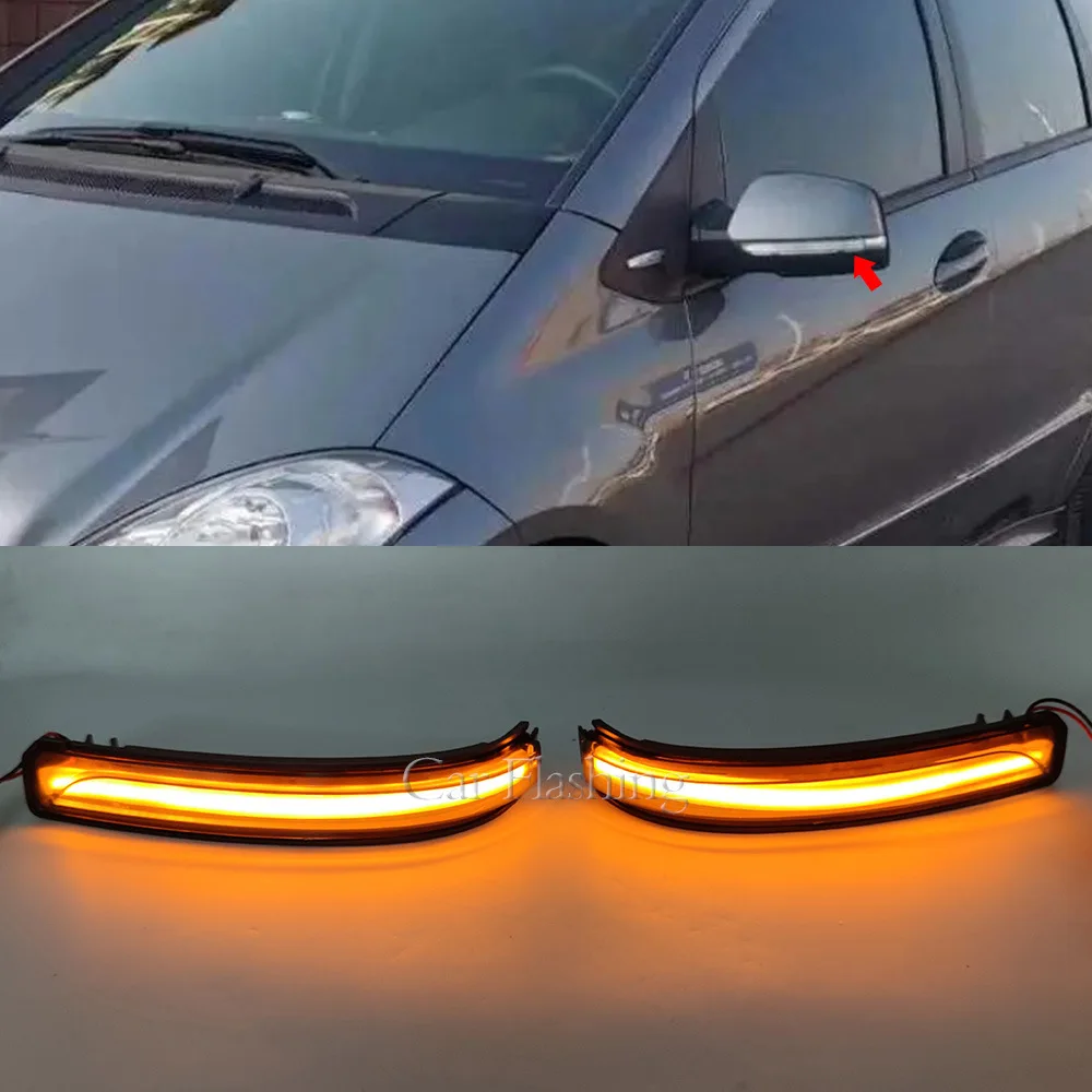 Для Mercedes Benz 08-12 A-Class B-Class W169 зеркало заднего вида W245 указатель поворота A180B200